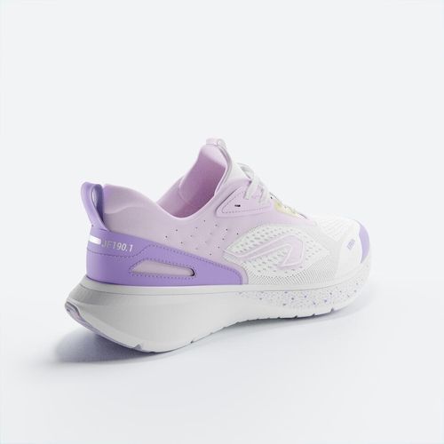 KALENJI by decathlon Chaussures De Running Femme, Kiprun Jogflow 190.1 Blanc Violet - miniature 5
