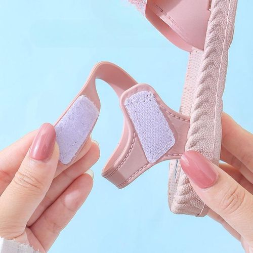 Arsuxeo Sandales fille, sandales enfants princesse, chaussures nœud papillon, décontractées, antidérapantes, pour enfants sur la plage - miniature 4