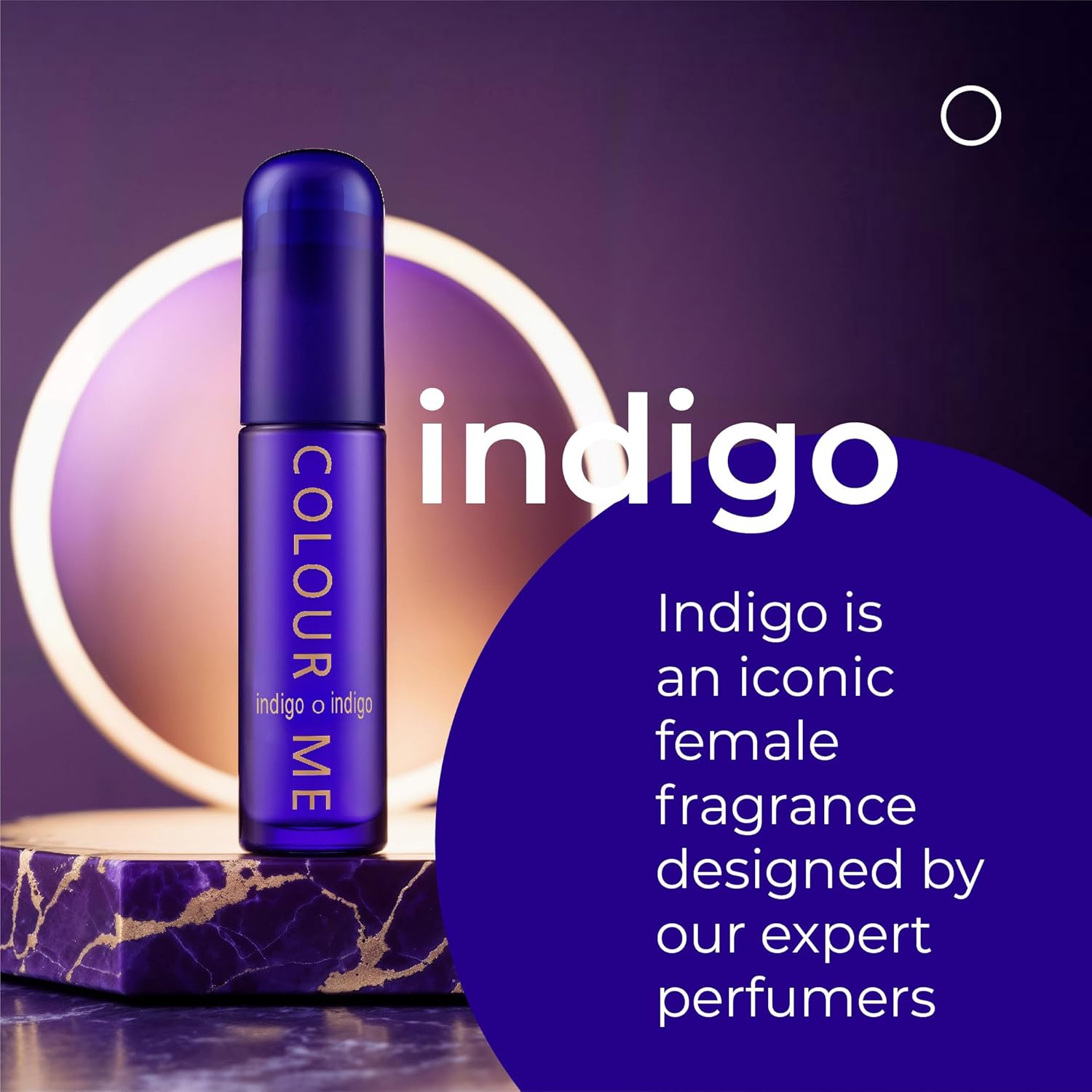 COLOUR ME Indigo Parfum pour femme. Eau de parfum 50 ml